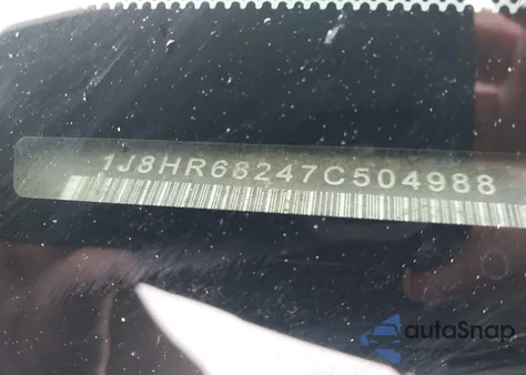 2007 Jeep Grand Cherokee Overland из США, поврежденный, VIN 1J8HR68247C504988